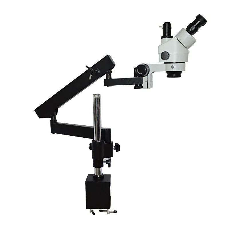 Articulating Arm Boom Stand Microscope - 유연한 가동식 관절 암 대형 이동식