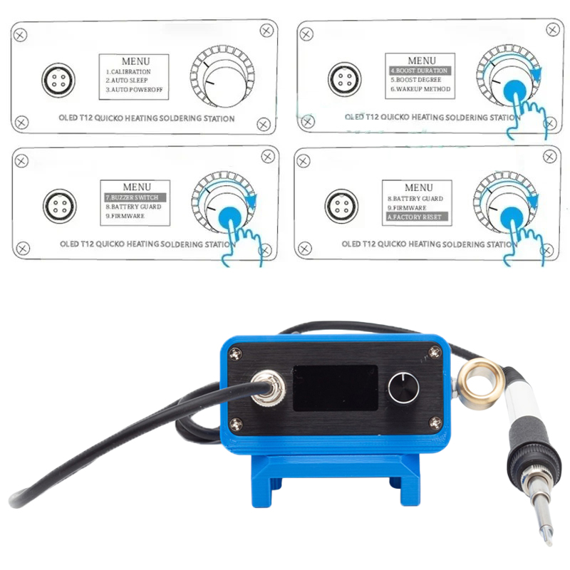 코발트 24V 리튬 이온 배터리용 T12 납땜 스테이션 - T12 Soldering Station Oled 리뷰 및 가격